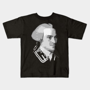 John Hancock Black and White Kids T-Shirt